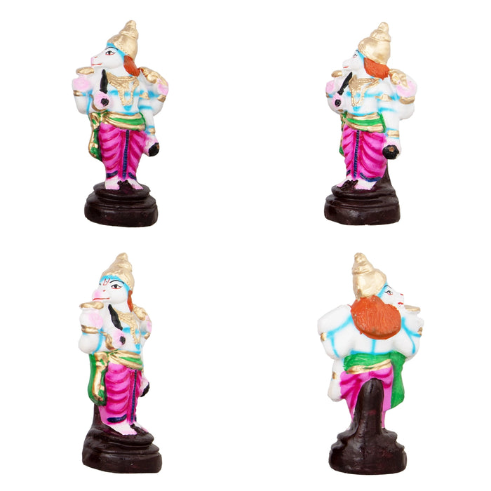 Dasavatharam Paper Mache Golu Bommai Set - 10 x 3 Inches | Giri Golu Doll/ Navaratri Golu Bomma/Gombe/Bommai