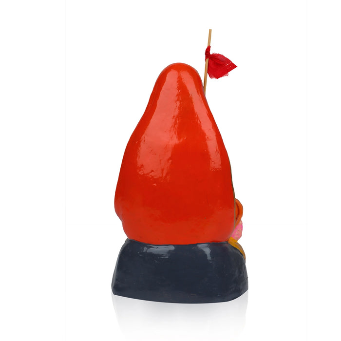 Adi Shankara Statue Clay Golu Bommai - 9 X 5.5 Inches | Navaratri Golu Gombe/ Giri Golu Doll/ Navratri Decor