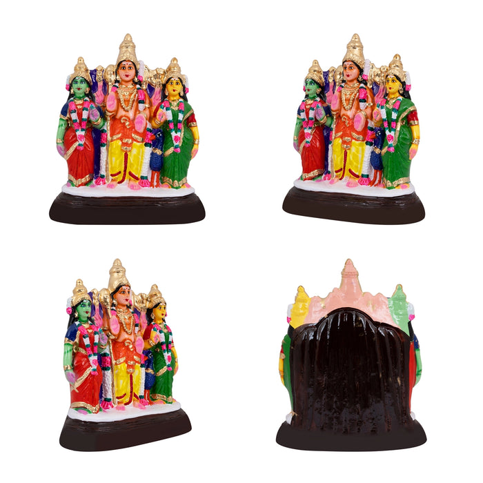 Arupadai Veedu Murugan Paper Mache Golu Bommai Set - 10 x 8.5 Inches | Giri Golu Doll/ Navaratri Golu Bommalu