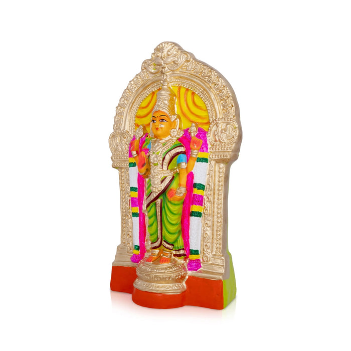 Garbarakshambigai Paper Mache Golu Bommai - 17 X 10 Inches | Navaratri Gombe/ Giri Golu Doll/ Navratri Decor