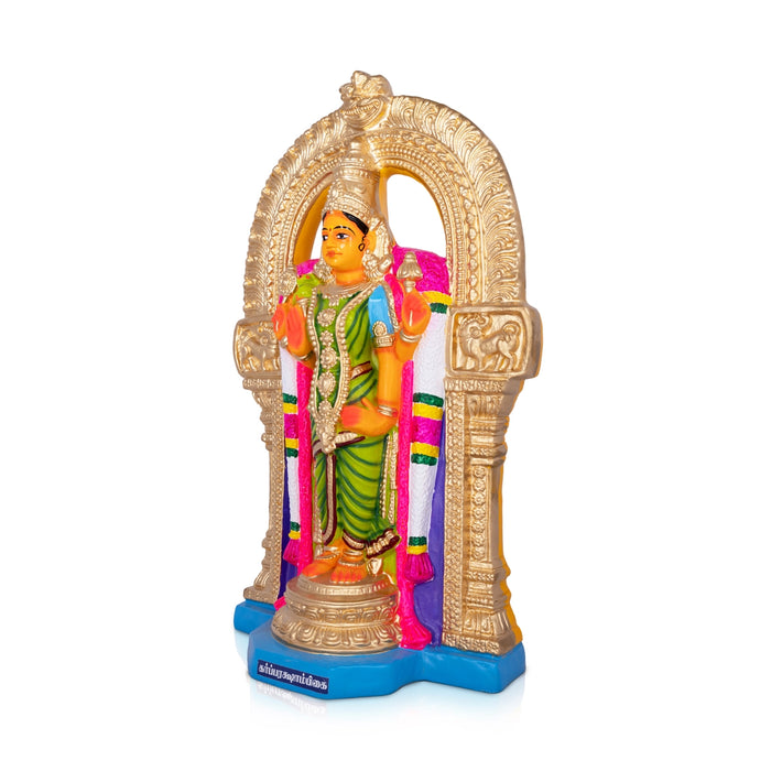 Garbarakshambigai Paper Mache Golu Bommai- 22 x 13 Inches | Giri Golu Doll/ Navaratri Golu Bommai/ Dasara Doll