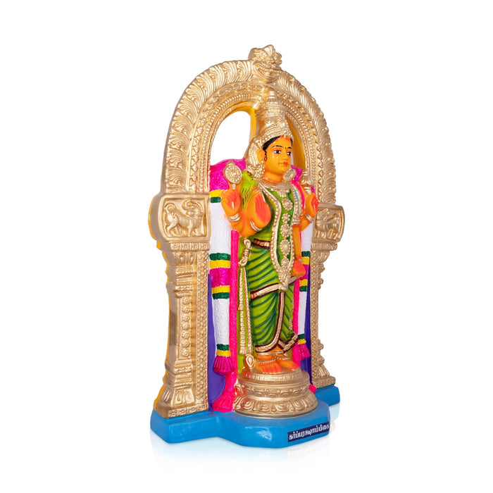 Garbarakshambigai Paper Mache Golu Bommai- 22 x 13 Inches | Giri Golu Doll/ Navaratri Golu Bommai/ Dasara Doll