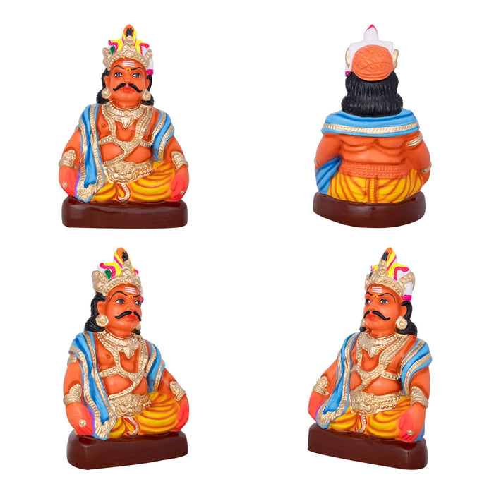 Maya Bazar Paper Mache Golu Bommai Set - 11 X 6 Inches | Navaratri Gombe/ Giri Golu Doll/ Navratri Decor