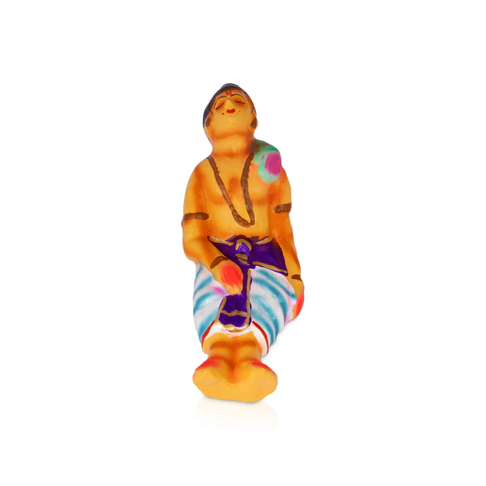 Sanjeevi Malai Clay Golu Bommai Set - 10 x 8 Inches | Giri Golu doll/ Navaratri Kolu Bomma/ Gombe/ Bommalu