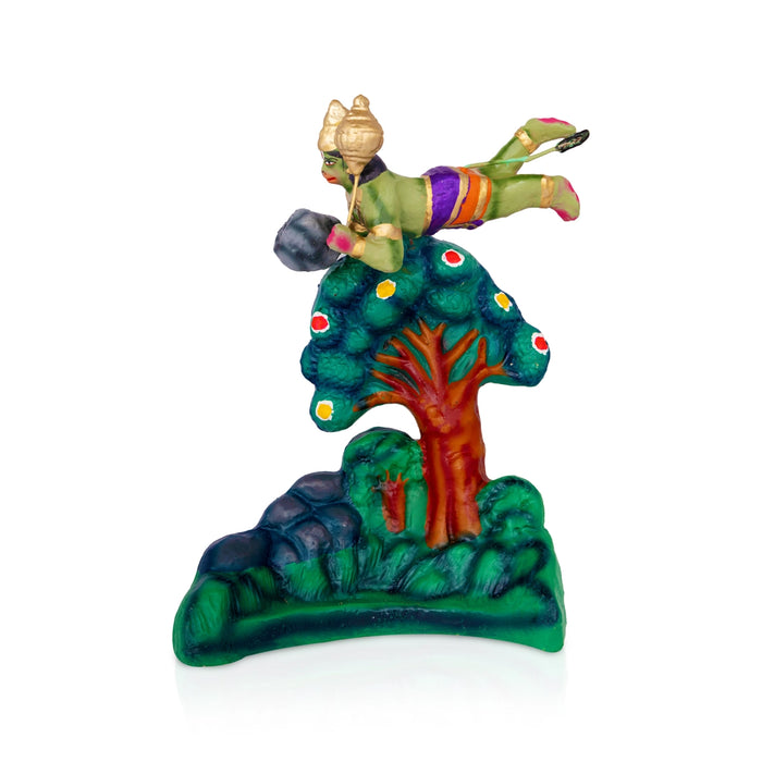 Sanjeevi Malai Clay Golu Bommai Set - 10 x 8 Inches | Giri Golu doll/ Navaratri Kolu Bomma/ Gombe/ Bommalu