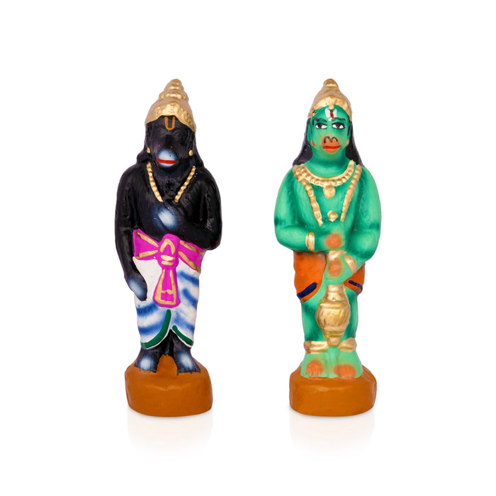 Sanjeevi Malai Clay Golu Bommai Set - 10 x 8 Inches | Giri Golu doll/ Navaratri Kolu Bomma/ Gombe/ Bommalu