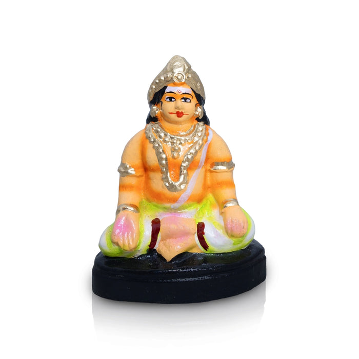 Balagar Thayam Clay Golu Bommai Set - 5 x 4 Inches | Giri Golu Doll/ Navaratri Golu Bomma/ Gombe/ Dasara Doll