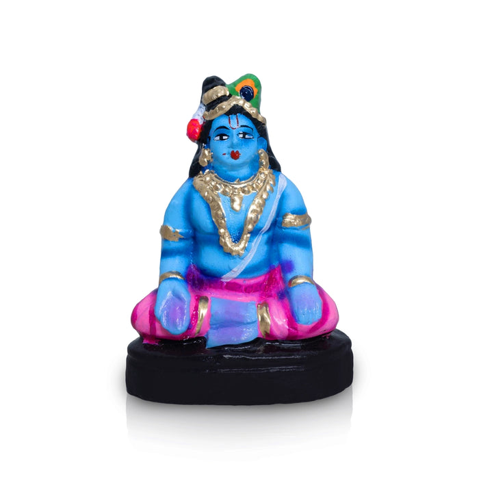 Balagar Thayam Clay Golu Bommai Set - 5 x 4 Inches | Giri Golu Doll/ Navaratri Golu Bomma/ Gombe/ Dasara Doll