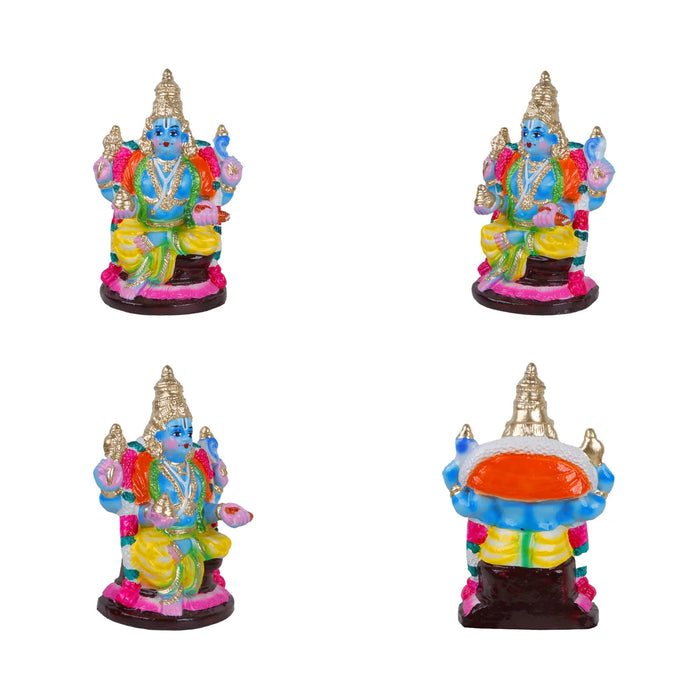 Dhanvantari Clay Golu Bommai Set - 12 Inches | Giri Golu Doll/ Navaratri Golu Bomma/Gombe/Bommai