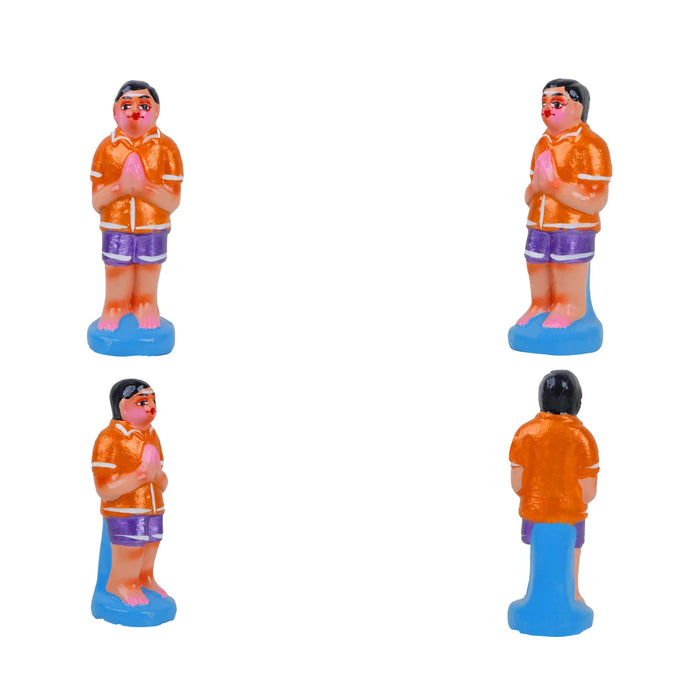 Dhanvantari Clay Golu Bommai Set - 12 Inches | Giri Golu Doll/ Navaratri Golu Bomma/Gombe/Bommai