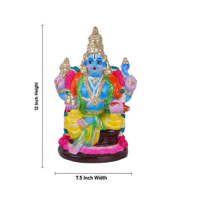 Dhanvantari Clay Golu Bommai Set - 12 Inches | Giri Golu Doll/ Navaratri Golu Bomma/Gombe/Bommai