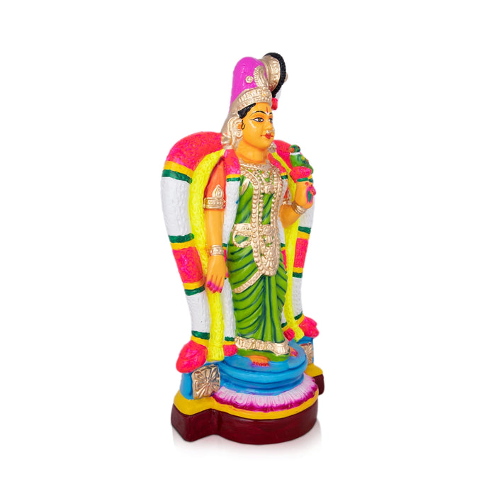 Andal Paper Mache Golu Bommai - 20 x 15 Inches | Giri Golu Doll/ Navaratri Golu Bomma/Gombe/Bommai