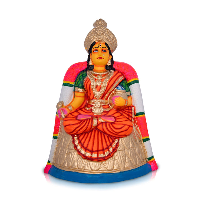 Annapoorani Paper Mache Golu Bommai - 13 x 10 Inches | Giri Golu Doll/ Navaratri Golu Bomma/Gombe/Bommai