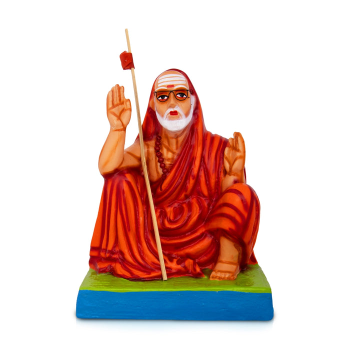 Maha Periyava Paper Mache Golu Bommai - 22 x 12 Inches | Giri Golu Doll/ Navaratri Golu Bomma/Gombe/Bommai