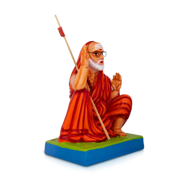 Maha Periyava Paper Mache Golu Bommai - 22 x 12 Inches | Giri Golu Doll/ Navaratri Golu Bomma/Gombe/Bommai