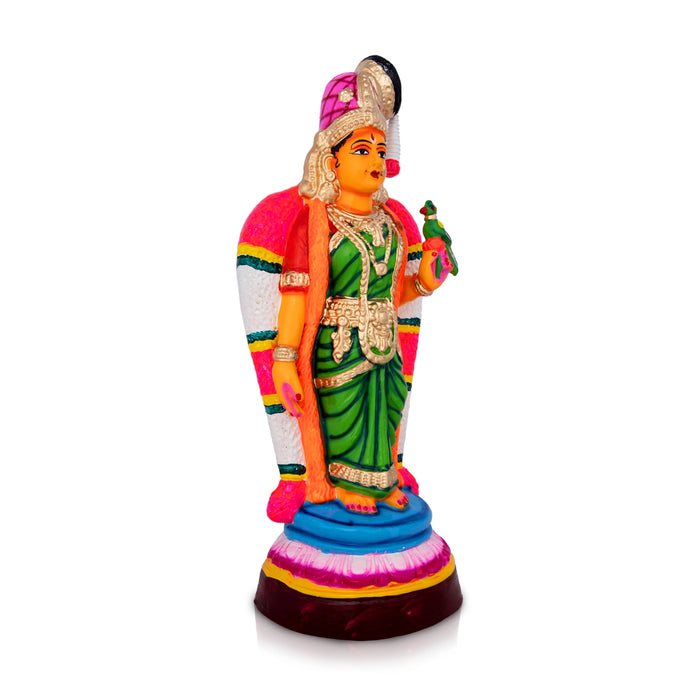 Andal Paper Mache Golu Bommai - 17 x 6 Inches | Giri Golu Doll/ Navaratri Golu Bomma/Gombe/Bommai