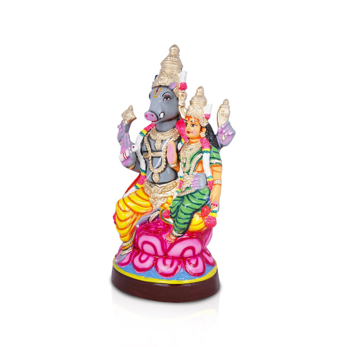 Lakshmi Varaha Paper Mache Golu Bommai - 22 x 11 Inches | Giri Golu Doll/ Navaratri Golu Bomma/Gombe/Bommai