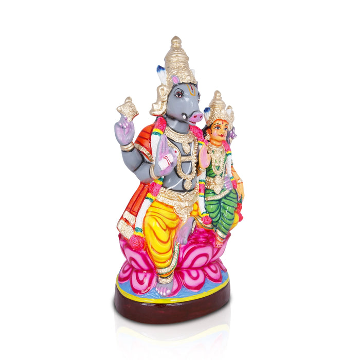 Lakshmi Varaha Paper Mache Golu Bommai - 22 x 11 Inches | Giri Golu Doll/ Navaratri Golu Bomma/Gombe/Bommai