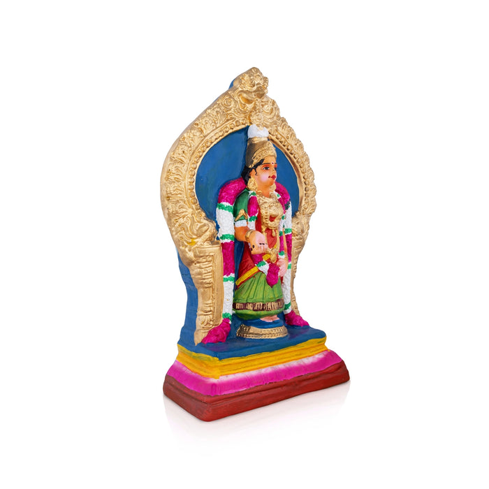 Kanyakumari Clay Golu Bommai - 15 x 10 Inches | Giri Golu Doll/ Navaratri Golu Bomma/ Bommalu