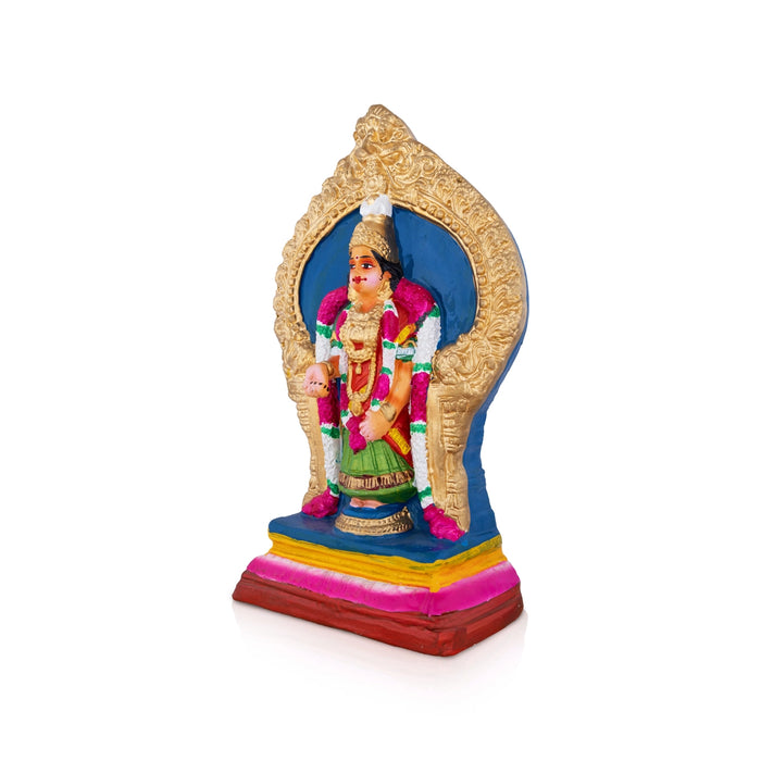 Kanyakumari Clay Golu Bommai - 15 x 10 Inches | Giri Golu Doll/ Navaratri Golu Bomma/ Bommalu