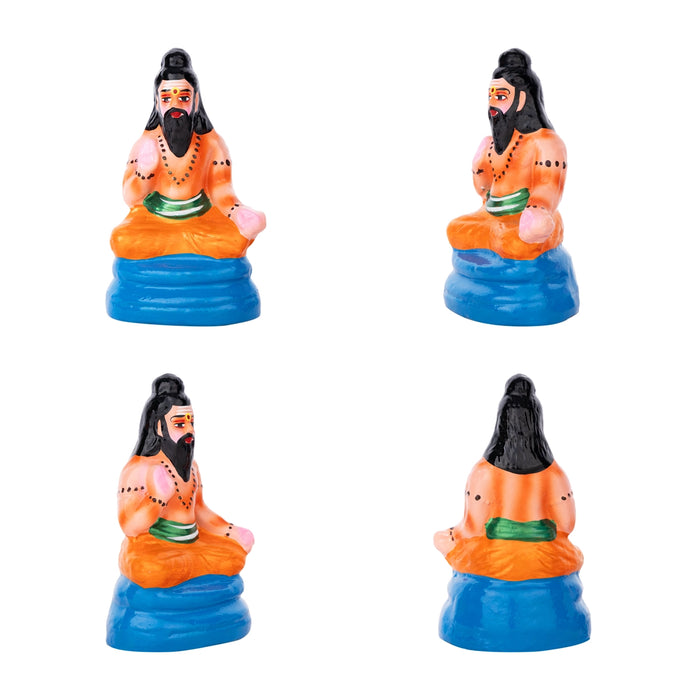 Putrakameshti Yagam Clay Golu Bommai Set- 11 X 6.5 Inches | Navaratri Golu Gombe/ Giri Golu Doll/Navratri Decor