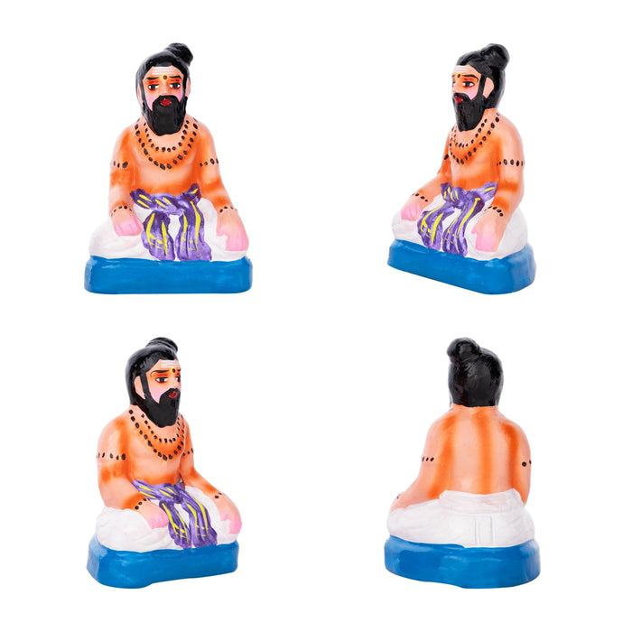 Putrakameshti Yagam Clay Golu Bommai Set- 11 X 6.5 Inches | Navaratri Golu Gombe/ Giri Golu Doll/Navratri Decor