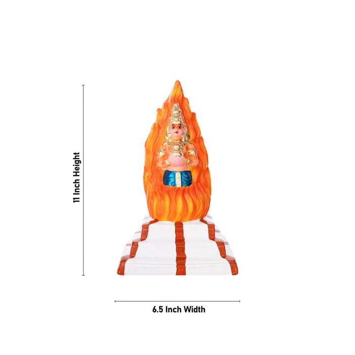 Putrakameshti Yagam Clay Golu Bommai Set- 11 X 6.5 Inches | Navaratri Golu Gombe/ Giri Golu Doll/Navratri Decor