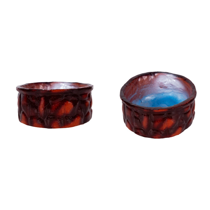 Lion King Story Clay Golu Bommai Set - 6.5 X 3 Inches | Giri Golu Doll/ Navaratri Gombe/ Navratri Decor