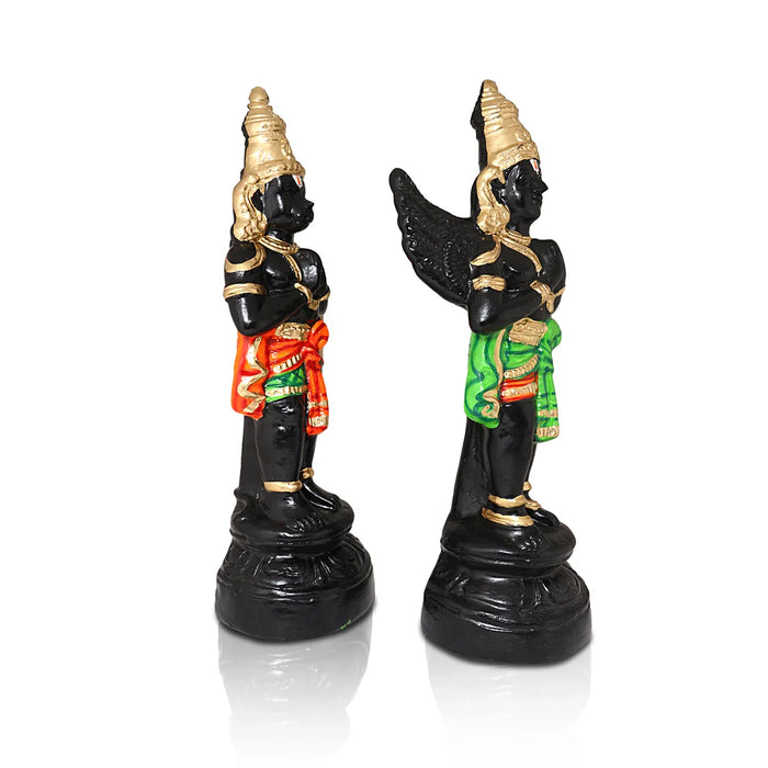 Garudan & Hanuman Paper Mache Golu Bommai Pair - 16 Inches | Giri Golu Doll/ Navaratri Golu Bomma/Gombe/Bommai