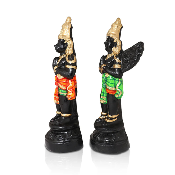 Garudan & Hanuman Paper Mache Golu Bommai Pair - 16 Inches | Giri Golu Doll/ Navaratri Golu Bomma/Gombe/Bommai