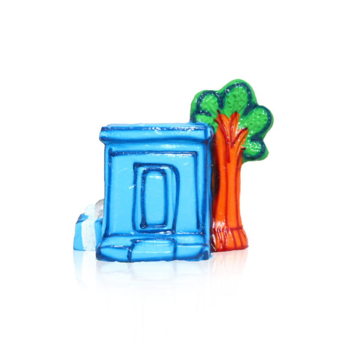 Agriculture Clay Golu Bommai Set - 7 x 7 Inches | Giri Golu Doll/ Navaratri Golu Bomma/Gombe/Bommai