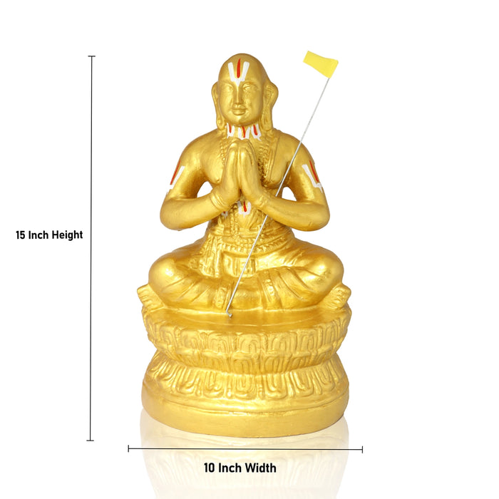 Ramanujacharya Paper Mache Golu Bommai - 15 Inches | Giri Golu Doll/ Navaratri Golu Bomma/Gombe/Bommai