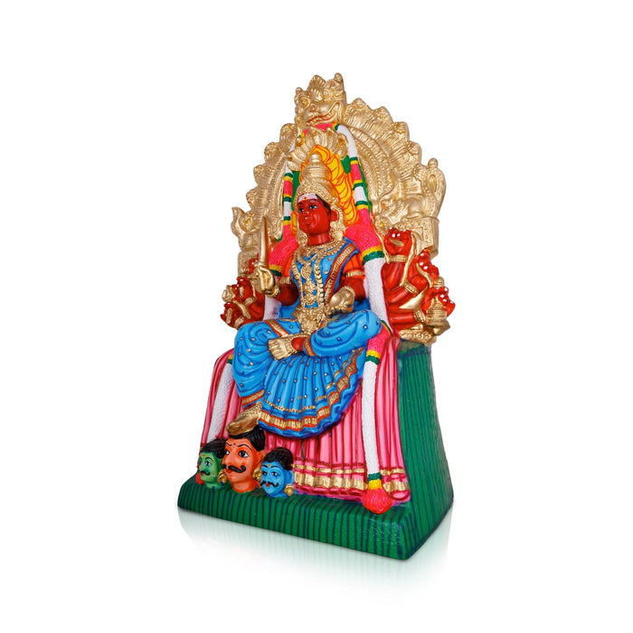 Samayapuram Mariamman Paper Mache Golu Bommai - 34 x 20 Inches | Giri Golu Doll/ Navaratri Golu Bomma/ Bommai/ Gombe