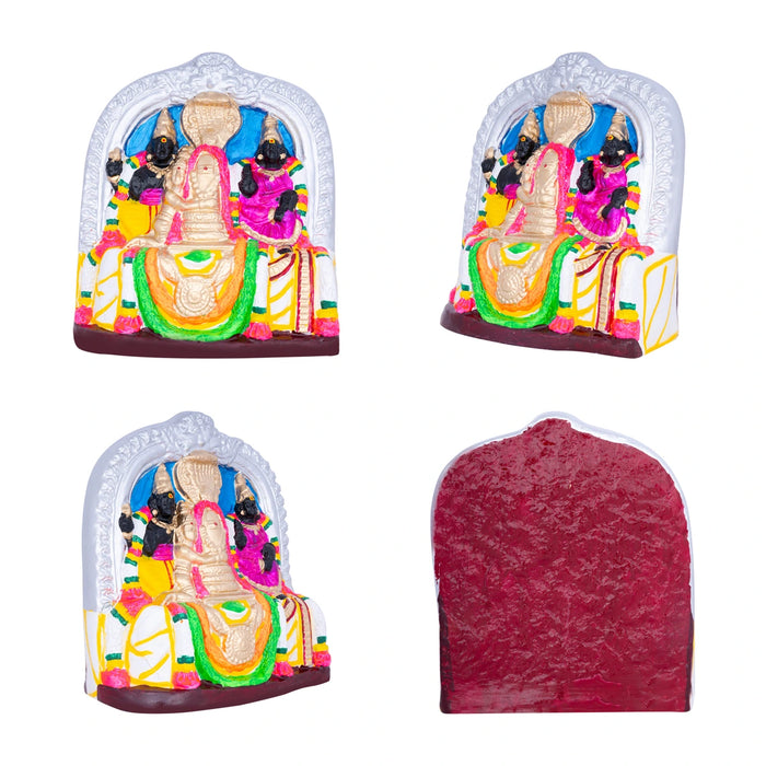 Shiv Pancha Bootha Sthalam Paper Mache Golu Bommai Pair - 10 X 8 Inches | Giri Golu Doll/ Navaratri Gombe