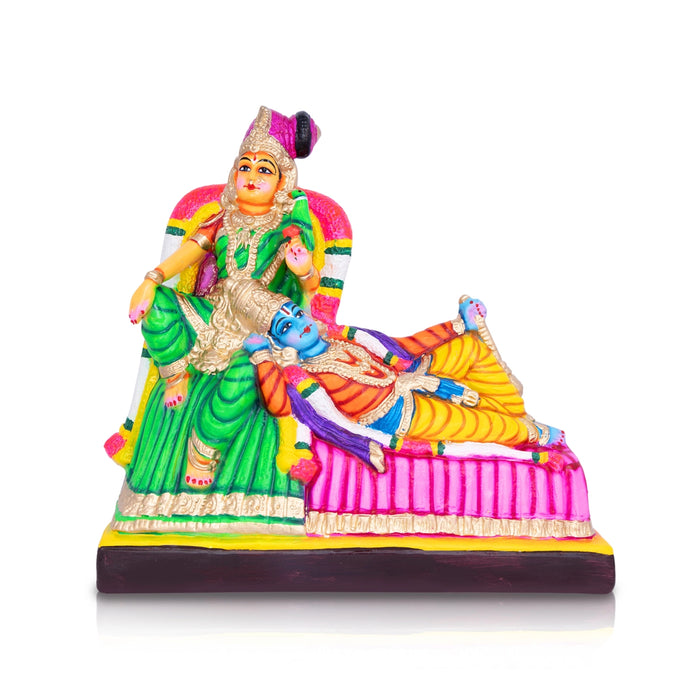 Andal Rangamannar Paper Mache Golu Bommai- 16 X 5.5 Inches | Navaratri Golu Gombe/Giri Golu Doll/Navratri Decor
