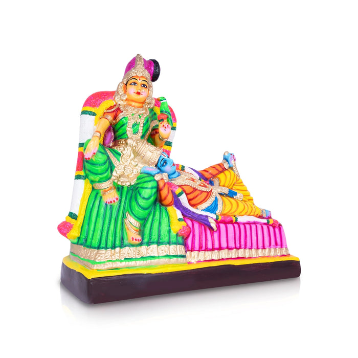 Andal Rangamannar Paper Mache Golu Bommai- 16 X 5.5 Inches | Navaratri Golu Gombe/Giri Golu Doll/Navratri Decor