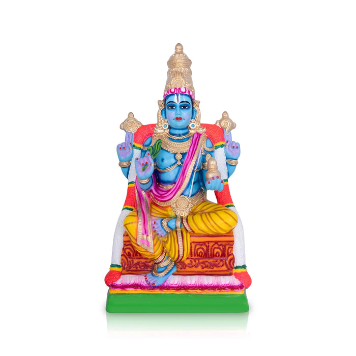 Dhanvantari Murti Paper Mache Golu Bommai- 26 X 13 Inches | Navaratri Golu Gombe/Giri Golu Doll/ Navratri Decor