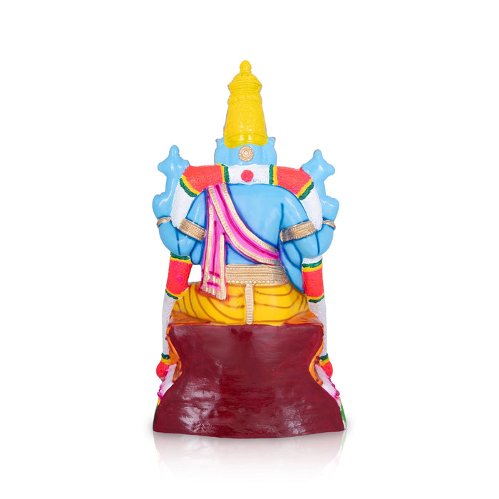 Dhanvantari Murti Paper Mache Golu Bommai- 26 X 13 Inches | Navaratri Golu Gombe/Giri Golu Doll/ Navratri Decor