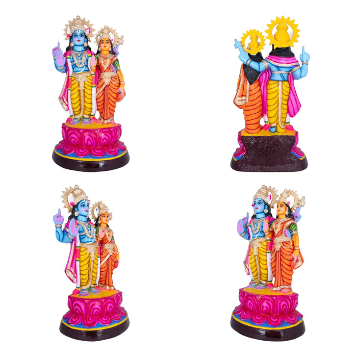 Mummoorthigal Paper Mache Golu Bommai Set- 27 X 13 Inches | Navaratri Golu Gombe/Giri Golu Doll/Navratri Decor