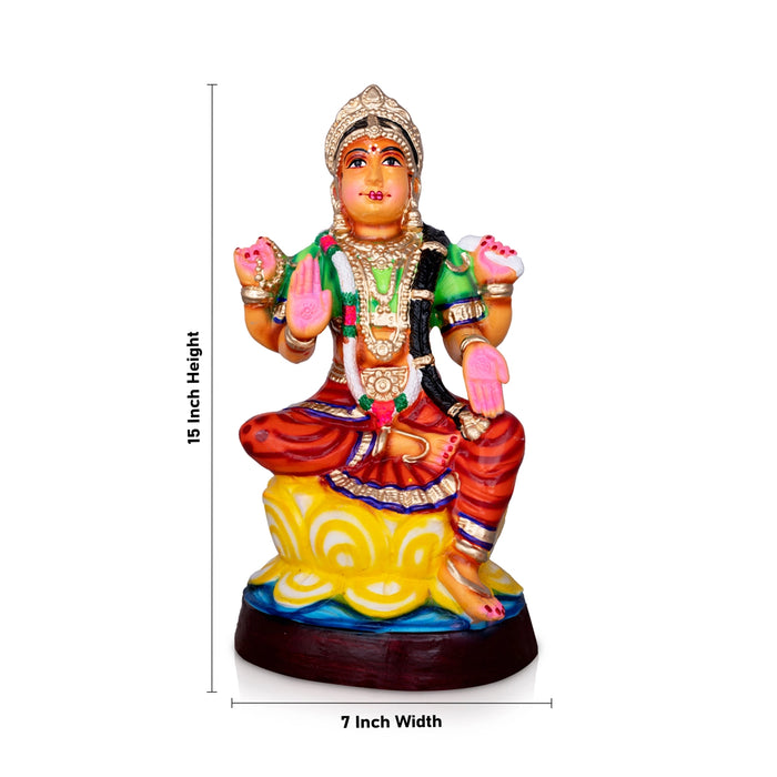 Balambigai Paper Mache Golu Bommai - 15 x 7 Inches | Giri Dasara Bomma/ Navaratri Golu Bommalu / Golu Doll