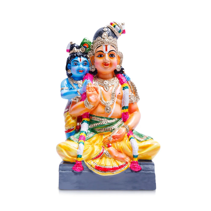 Nammalvar Paper Mache Golu Bommai - 21 x 12 Inches | Giri Golu Doll/ Navaratri Golu Bomma/Gombe/Bommai