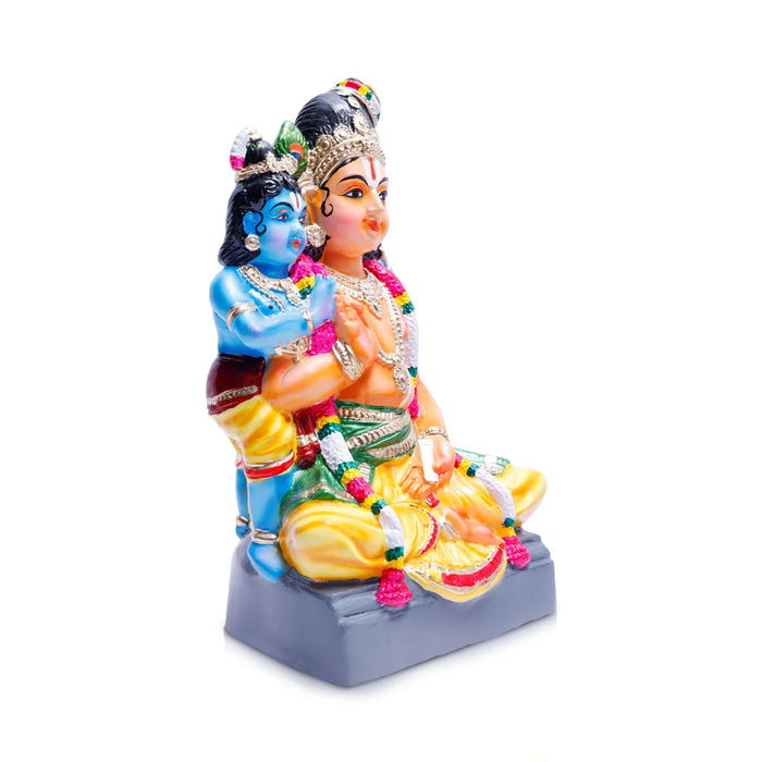 Nammalvar Paper Mache Golu Bommai - 21 x 12 Inches | Giri Golu Doll/ Navaratri Golu Bomma/Gombe/Bommai