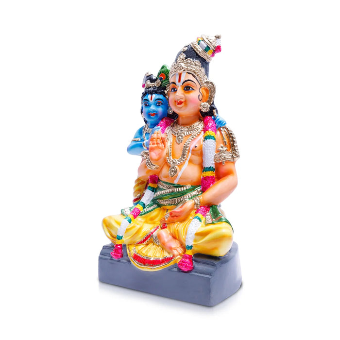 Nammalvar Paper Mache Golu Bommai - 21 x 12 Inches | Giri Golu Doll/ Navaratri Golu Bomma/Gombe/Bommai