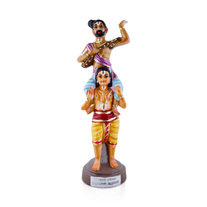 Tiruppan Azhwar Paper Mache Golu Bommai - 22 x 6 Inches | Giri Golu Doll/ Navaratri Golu Bomma/Gombe/Bommai