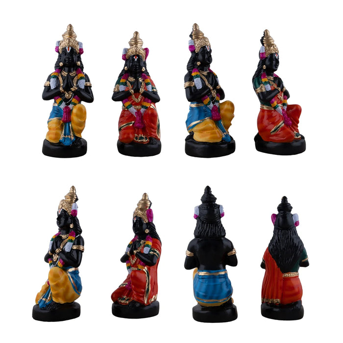 Devadi Deva Raja Perumal Paper Mache Golu Bommai Set - 22 x 18 Inches | Giri Golu Doll/ Navaratri Golu Bomma