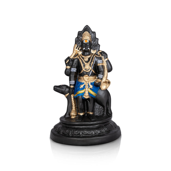 Bhairav Murti Paper Mache Golu Bommai - 15 X 9 Inches | Giri Golu Doll/ Navaratri Gombe/ Navratri Décor