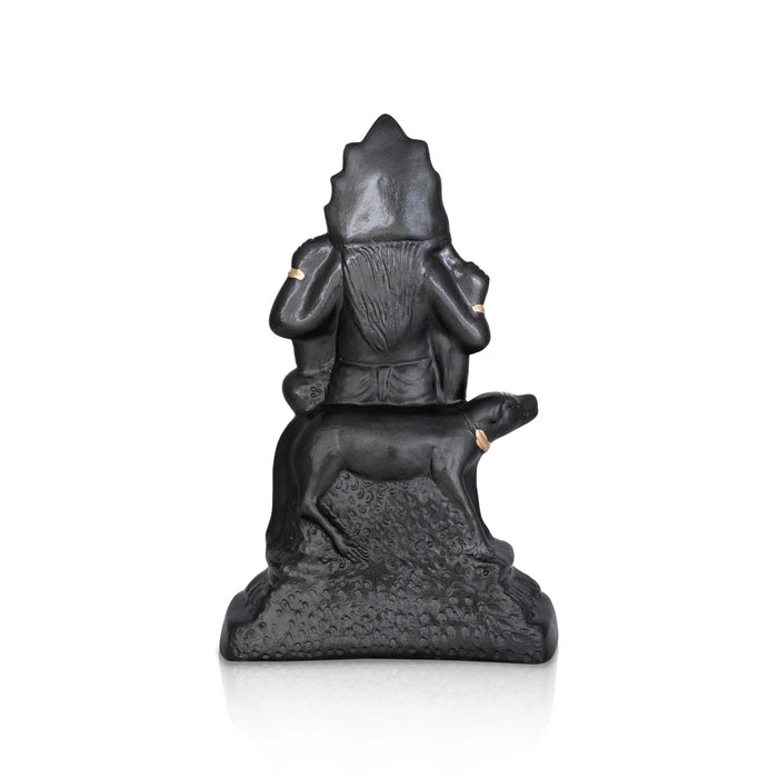 Bhairav Murti Paper Mache Golu Bommai - 15 X 9 Inches | Giri Golu Doll/ Navaratri Gombe/ Navratri Décor