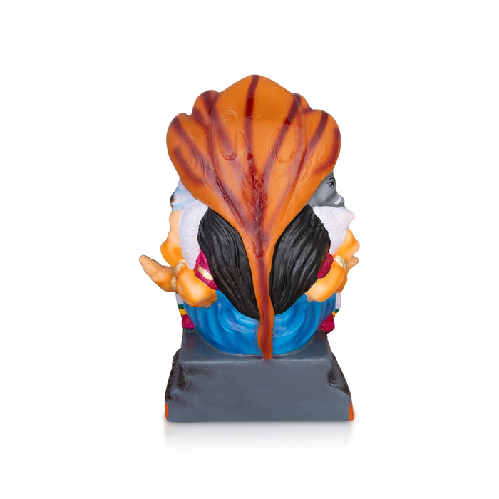 Viswaroopa Lakshmi Narasimha Idol Paper Mache Golu Bommai- 21 X 18 Inches | Navaratri Golu Gombe/Giri Golu Doll