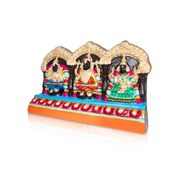 Sholinganallur Lakshmi Narasimha Idol Paper Mache Golu Bommai- 16 X 26 Inch | Navaratri Golu Gombe/Giri Golu Doll