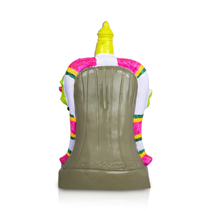 Varahi Amman Statue With Shiv Ling Murti Paper Mache Golu Bommai - 20 X 11.5 Inches | Giri Navaratri Golu Doll